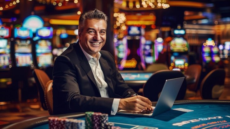 Sistem skor dan leaderboard Mesin Arcade kaskuswin menampilkan peringkat pemain dan hadiah
